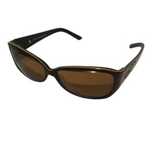 Elizabeth Arden Sunglasses Brown Womens EA5095 Rectangle Rhinestone FRAMES ONLY